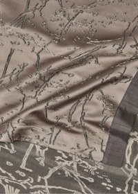 Resim Gri Dal Desenli Runner - Gri 