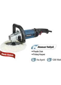 Resim Proter Protez PL180E Polisaj Makinası 180 mm 1200W 