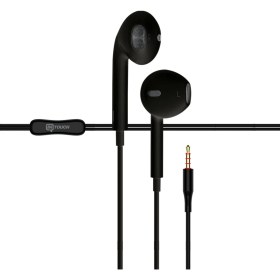Resim Intouch Sense Stereo 3.5mm jak Girişli Kablolu Kulaklık, Siyah 
