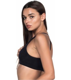 Resim Siyah Emay 4025 Pedli Sporcu Sütyen Korse Çok Renkli 