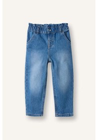 Resim Defacto Paperbag Jean Pantolon Kız Bebek G6307a526smnm39 Mavi-nm39 