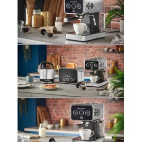Resim Russell Hobbs 26450-56/RH Distinctions Süt Köpürtme&ısıtma Fincan Isıtma Espresso Makinesi - Siyah 
