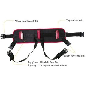 Resim Hasta Taşıma Kemeri Güvenli Rahat ve Kolay Transfer 