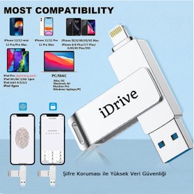 Resim Genel Markalar Iphone Flash Bellek & Apple Usb Bellek-iphone Dan Bilgisayara Veri Aktarma-depolama 