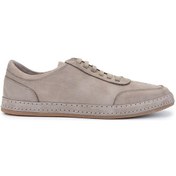 Resim Tamer Tanca Erkek Hakiki Deri Vizon Nubuk Sneakers & Spor Ayakkabı 128 265530 Erk Ayk Y25 Vızon Nbk Vizon 