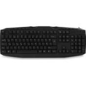 Resim Everest KB-250F Siyah Tamamen Türkçe F Multimedia USB Klavye 