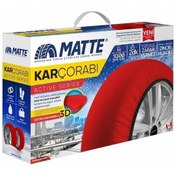 Resim Kar Çorabı Uyumlu Matte 235 60 Lastik R15 Jant Ölçülerine Uyumlu Yüksek Kaliteli Zincir Muadili Parça 