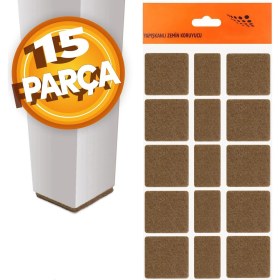 Resim Nzb Masa Sandalye Zemin Koruyucu Keçe Yapışkanlı 40 mm (15'li Paket) 