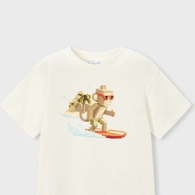 Resim Mayoral Erkek Çocuk Tshirt - Mayoral - Beyaz - 5 Yaş - 3077--beyaz-5 Yaş 