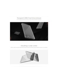 Resim Orıco 2139U3-Pro-Cr Transparan Disk Kutusu 