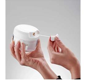 Resim Korkmaz Twista Plus Manuel Doğrayıcı A628-02 Şeffaf Plastik Malzeme ile Kullanışlı ve Pratik 