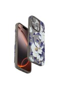 Resim artlab Art Onegif İphone 14 Pro Max Flower Series Magsafe Kapak - Gri Lab 