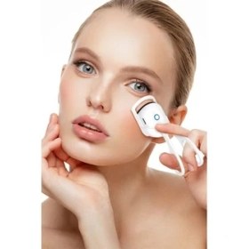 Resim Ozcmax Kirpik Kıvırıcı Isıtıcılı Kirpik Kıvırıcı Sabitler Kıvırır Şekillendirir - Şarjlı 