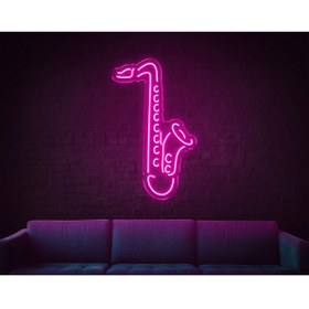 Resim HONEY CONCEPT saksafon neon led 