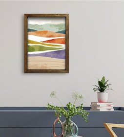 Resim Bk Gift Otel Odası Konseptli Doğal Masif Ahşap Çerçeveli Tablo 45 (551119877) 