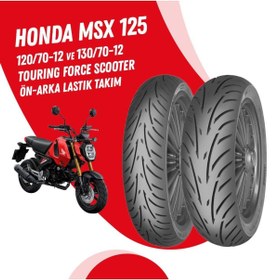 Resim Mitas Honda Msx 125 Tourıng Force Sc Lastik Takımı 120/70-12 130/70-12 