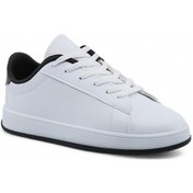 Resim Khayt Franco Erkek Kadın Sneaker Günlük Casual Spor Ayakkabı Beyaz - Siyah 