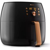 Resim Kompakt ve Şık Siyah Hava Fritözü, Sağlıklı Pişirme Keyfi Sağlar 