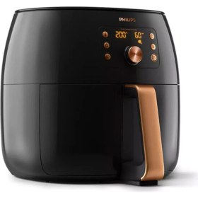 Resim Kompakt ve Şık Siyah Hava Fritözü, Sağlıklı Pişirme Keyfi Sağlar 