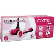 Resim Nessiworld Cool Wheels Cortix Scooter Pembe 