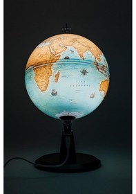Resim Gürbüz Küre Modern Antik Işıklı 30 Cm 