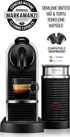 Resim Kapsül Espresso Kahve Makineleri Yağ Ve Tortu Temizleme Kapsülü 2 Adet | Nespresso Uyumlu 