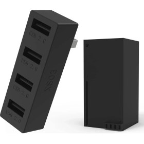 Resim Brf Xbox Serisi X/s Için 4 Bağlantı Noktalı USB Hub 2.0, Xbox Serisi X/s Konsolu ile Uyumlu Yüksek Hızlı USB Hub Splitter Genişletme Adaptörü 