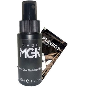 Resim Mgk Ayak Kokusu Giderici Ayakkabı Bakım Spreyi 50 Ml + Yanında Jel Hediye 