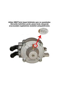 Resim Sr07 Sgı Regülatör Ve 4 Silindir Enjektör Seti Tüm Araçlar İçin Gelişmiş Teknik Özellikler 