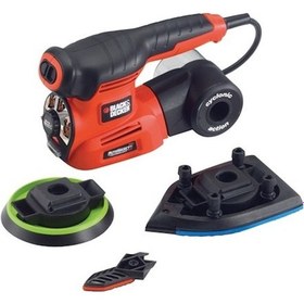 Resim Black+Decker KA280K-QS 220 W Çok Amaçlı Zımpara + 19 Aksesuar 