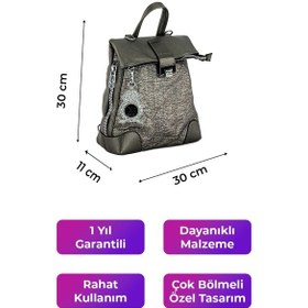 Resim Kriste Bell Kadın Sırt Çanta Pewter 26450 Bej 