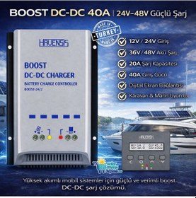 Resim Havanesis Boost Dcdc-2448-40 24v 48v 40a Boost Dc-dc Şarj Cihazı 