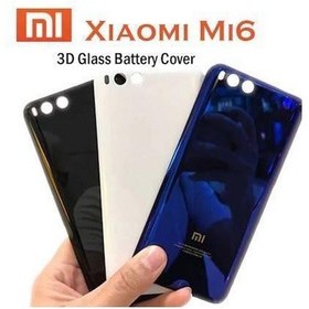 Resim Xiaomi Mi 6 Arka Pil Batarya Kapak Cam 