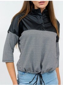 Resim Almerıa Kadın Ofis Şık Büyük Beden Kazak 200533272 Siyah 