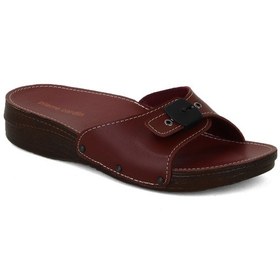 Resim Pierre Cardin 7265 Minel Tek Toka Ortopedik Kadın Terlik 867800000711 21 Bordo Bordo 
