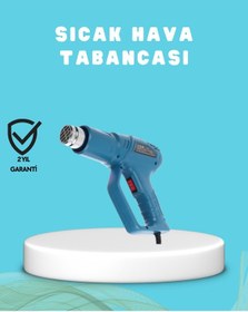 Resim 2000w Sıcak Hava Üfleme Tabancası Seramik Rezistanslı Profesyonel 