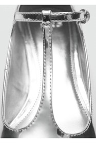 Resim MANGO Metalik topuklu ayakkabı 