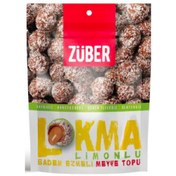 Resim ZÜBER Limonlu Badem Ezmeli Meyve Topu 96g 