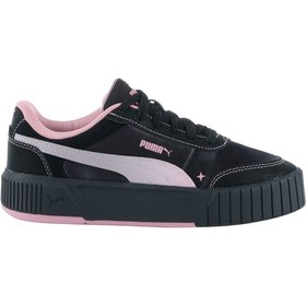 Resim Puma Carina Mia Satin Princess Kadın Siyah Spor Ayakkabı (402639-02) 