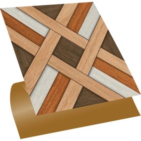 Resim Tink Kendinden Yapışkanlı Ahşap 014 Desenli Pvc Karo 30X30 cm (33 Adet) 3 m2 