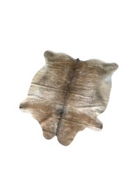 Resim Doğal Renkli Dana Postu Halı - Naturel Halı Post Sütlü Kahve 