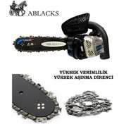 Resim Ablacks CS2500 Benzinli Mini Testere 1.2 Hp Profesyonel Ağaç Kesme Motoru 