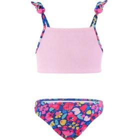 Resim Denokids Çiçekli Kedi Kız Çocuk Bikini 