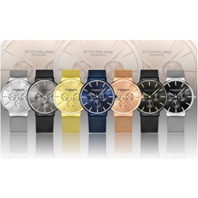 Resim Stührling 3931.3 39mm Isviçre Üretimi Erkek Kol Saati 