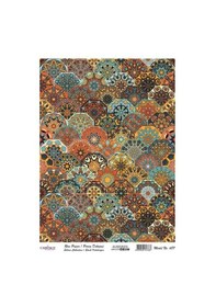 Resim Pirinç Dekopaj Kağıdı Model - 687 