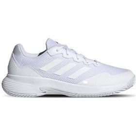 Resim Adidas Gamecourt 2 M Erkek Tenis Ayakkabısı Ig9568 Beyaz Beyaz 