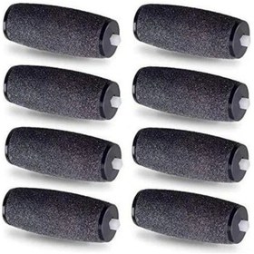 Resim Vkemall Scholl Velvet Smooth İçin 8'li Yedek Pedikür Ruloları - Sert Ve Kuru Ciltler İçin Etkili Nasır Temizleme 