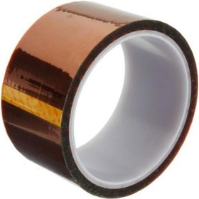 Resim Kapton Tape Yanmaz Bant 100 Mm 30 Metre 