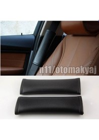 Resim Volkswagen Passat 3B Koltuk Başlığı Emniyet Kemer Kılıfı Siyah (420155281) 