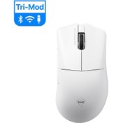 Resim Machenike L8 Max Tri-Mode 26000 DPI Ultralight 58 GR RGB Charging Dock Oyuncu Mouse 